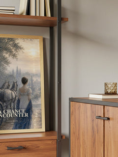 A Chance Encounter book watercolour illustration paper finish options – matte satin gloss