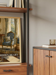The Hidden Heart book watercolour illustration paper finish options – matte satin gloss