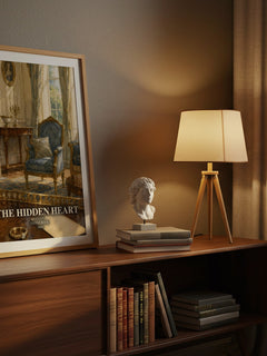 The Hidden Heart watercolour print on bookshelf – Gayle Buck fan gift