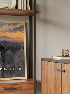 Tempting Sarah book watercolour illustration paper finish options – matte satin gloss