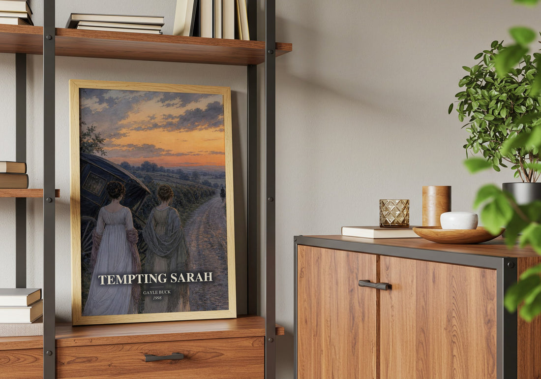 Tempting Sarah book watercolour illustration paper finish options – matte satin gloss