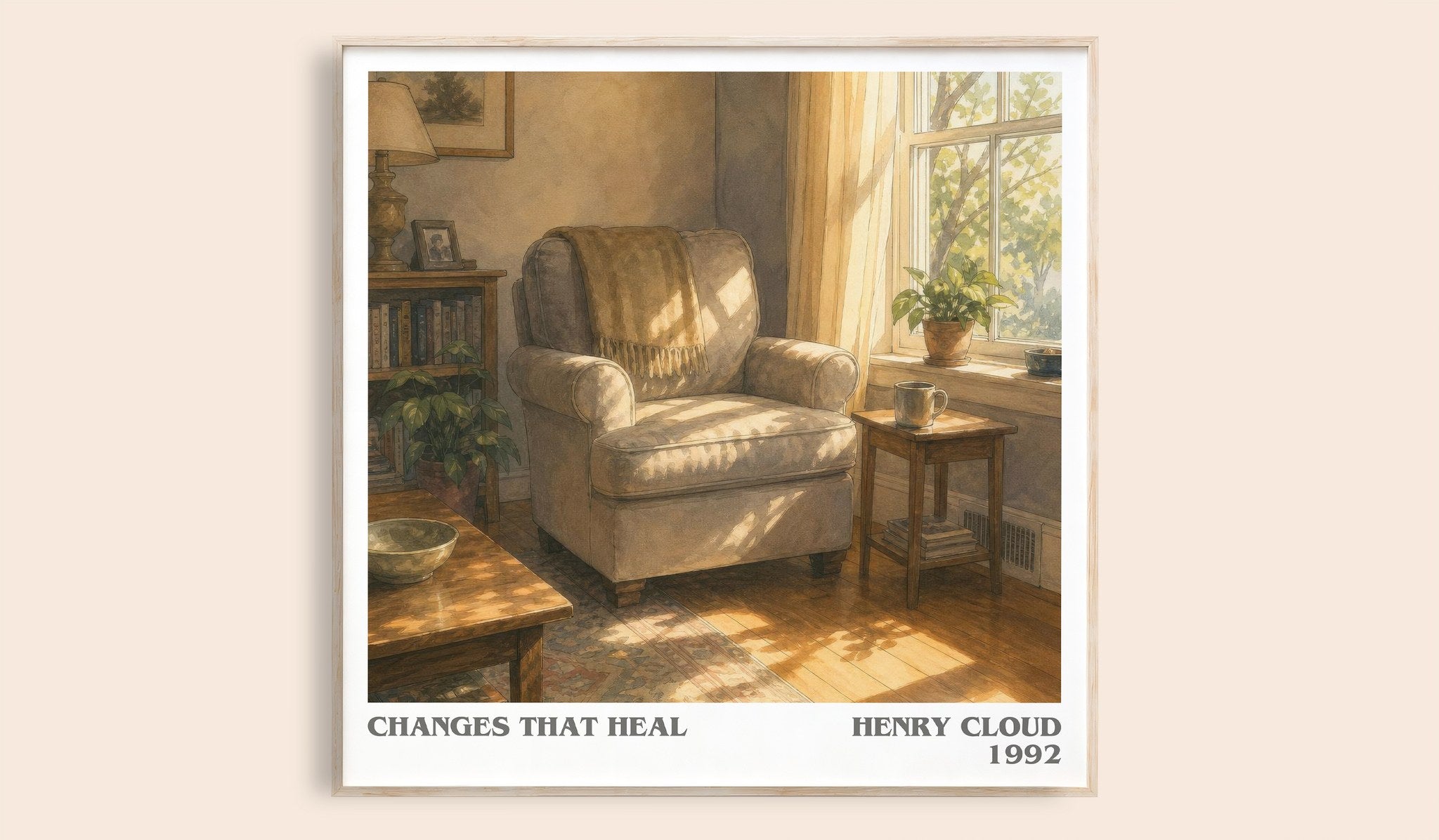Changes That Heal Literary Art Print by Henry Cloud