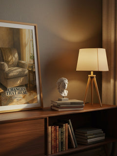Changes That Heal watercolour print on bookshelf – Henry Cloud fan gift