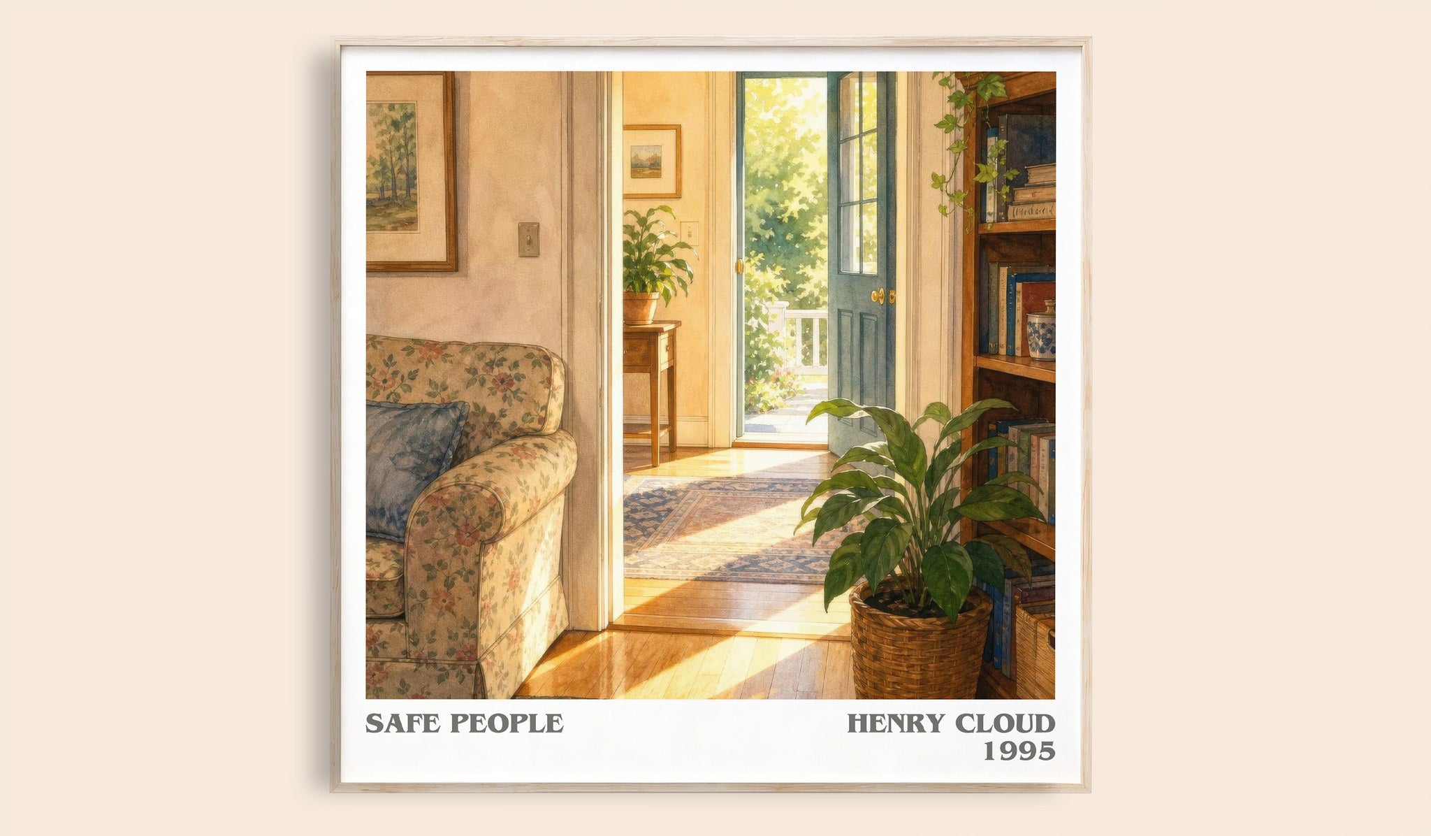 Safe People Literary Art Print by Henry Cloud