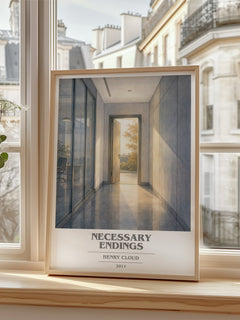 Necessary Endings book cover poster colour and style options – Henry Cloud book art