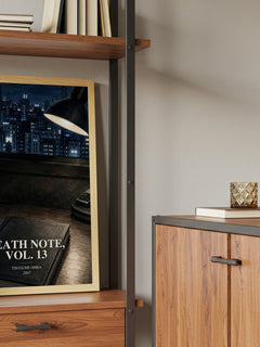 Death Note, Vol. 13 book watercolour illustration paper finish options – matte satin gloss