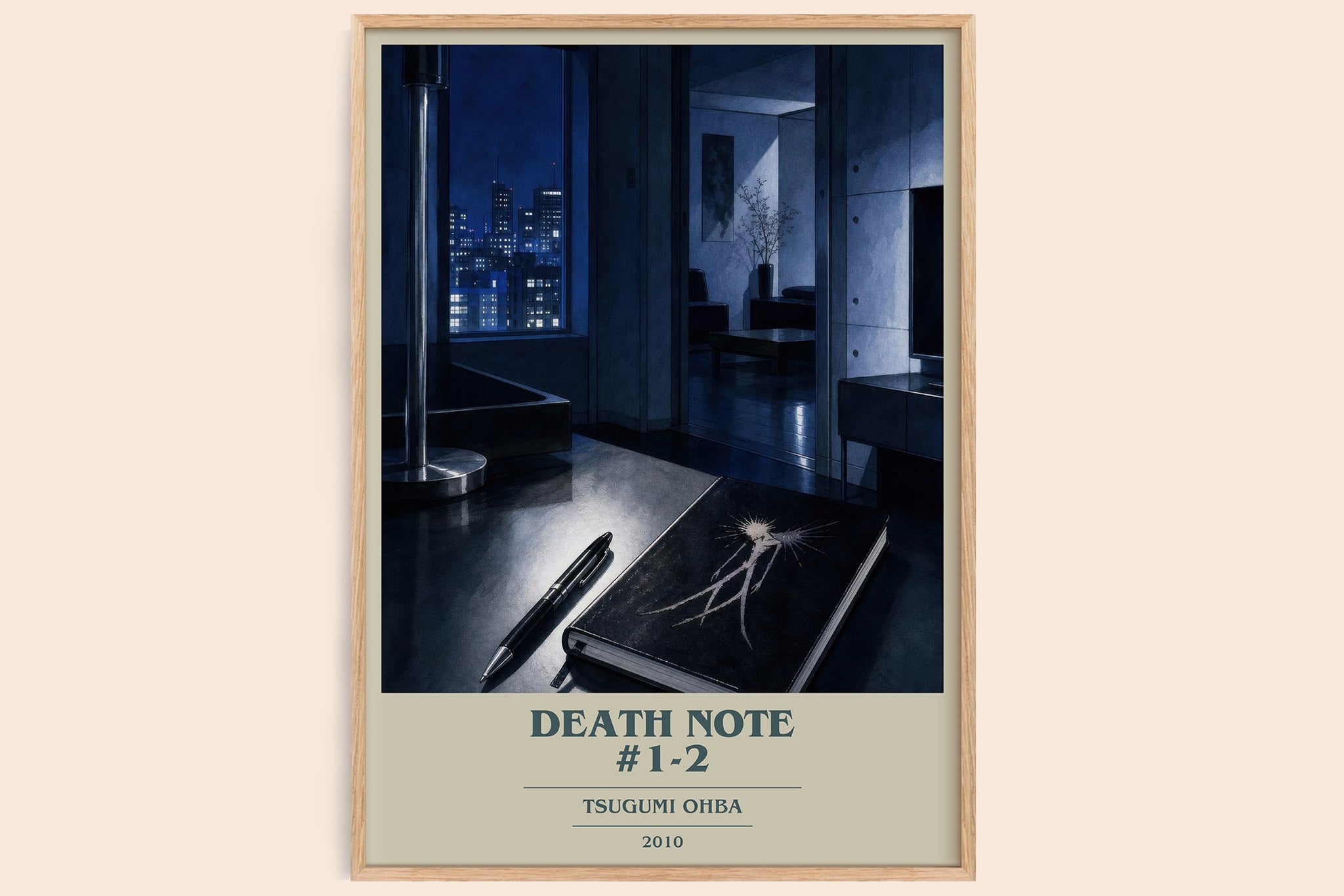 Death Note #1-2 Book Cover Poster by Tsugumi Ohba
