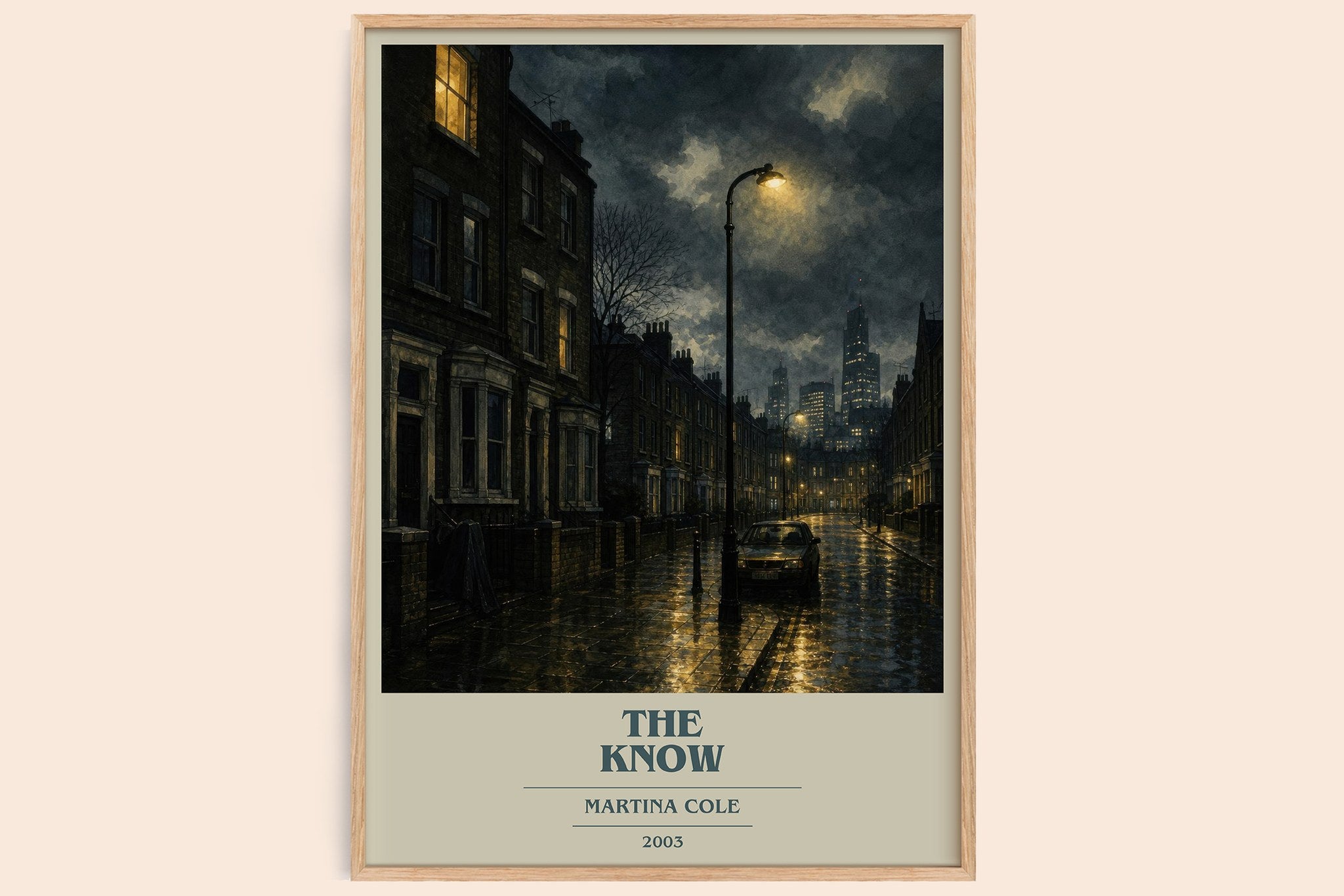 The Know Book Cover Poster by Martina Cole