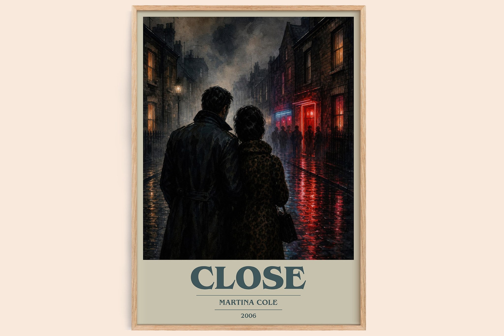 Close Book Cover Poster by Martina Cole