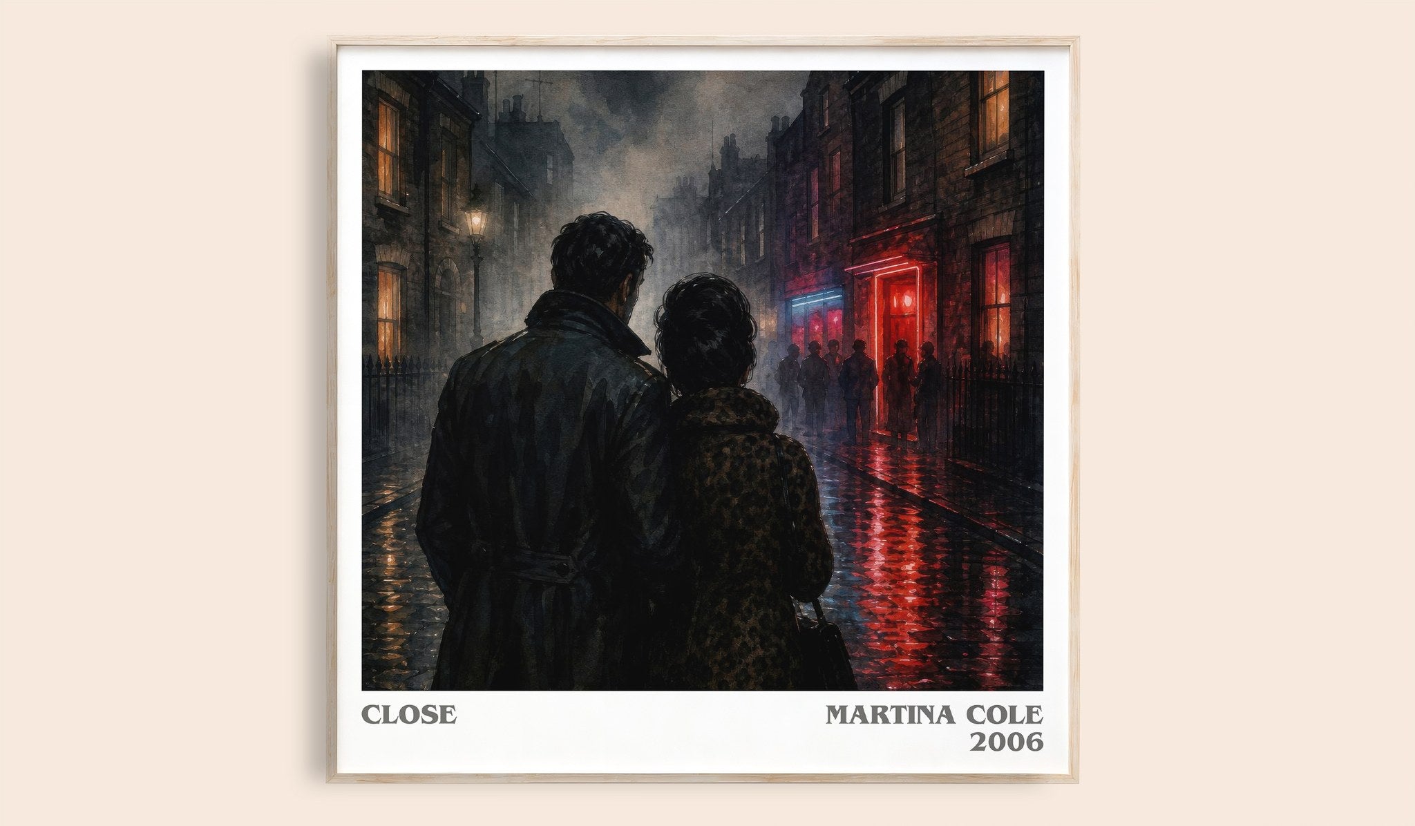 Close Literary Art Print by Martina Cole