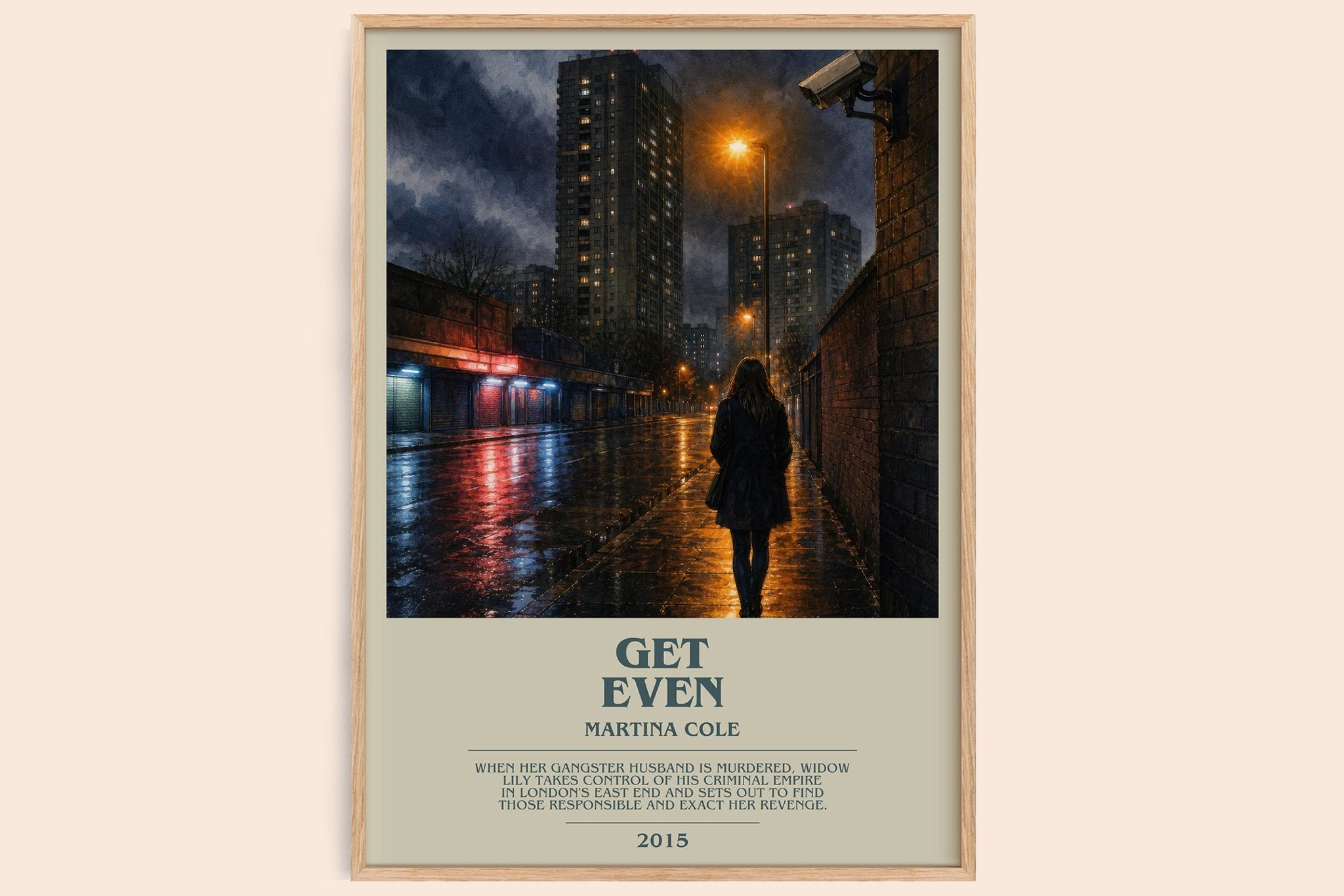 Get Even Bookish Wall Art by Martina Cole