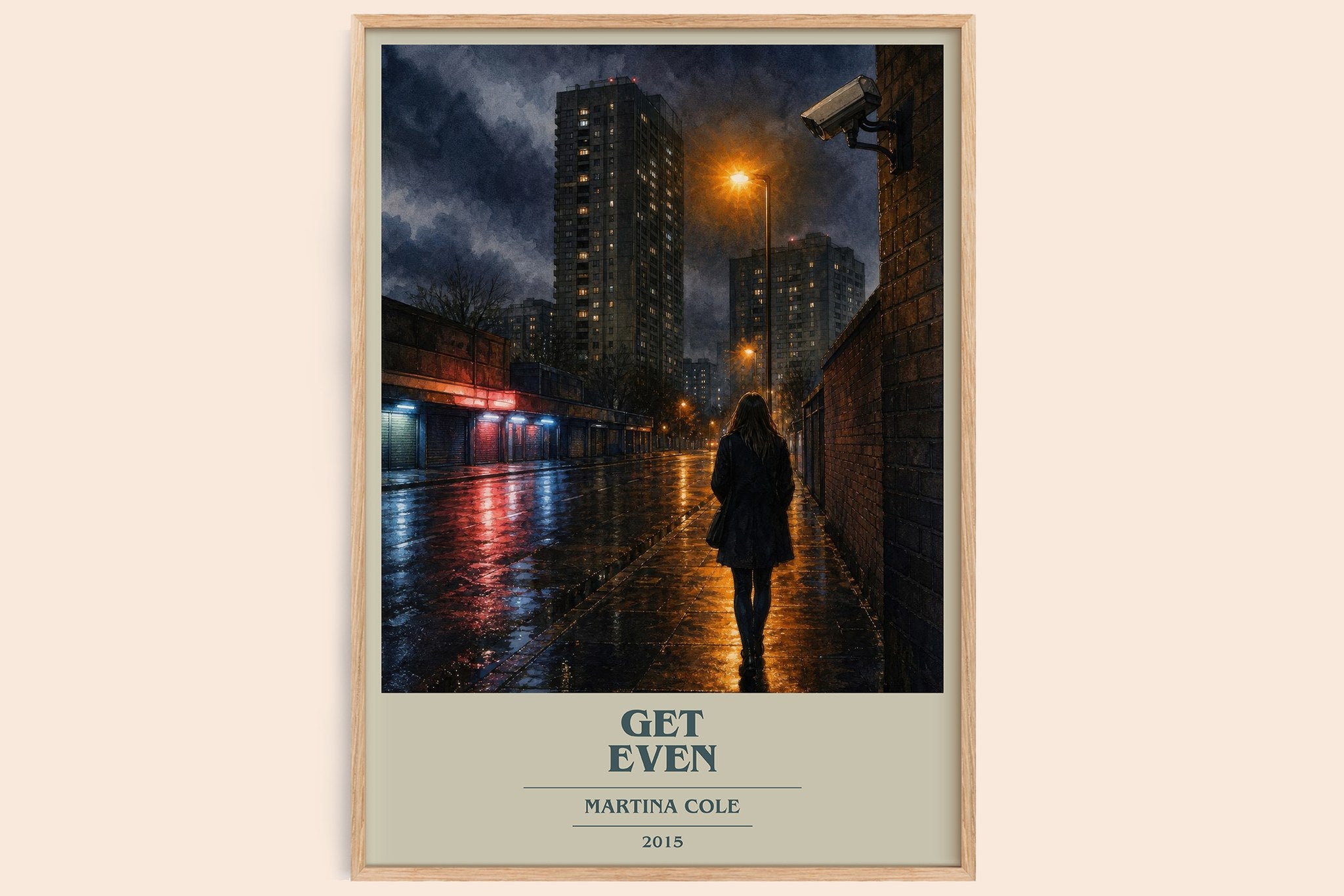 Get Even Book Cover Poster by Martina Cole