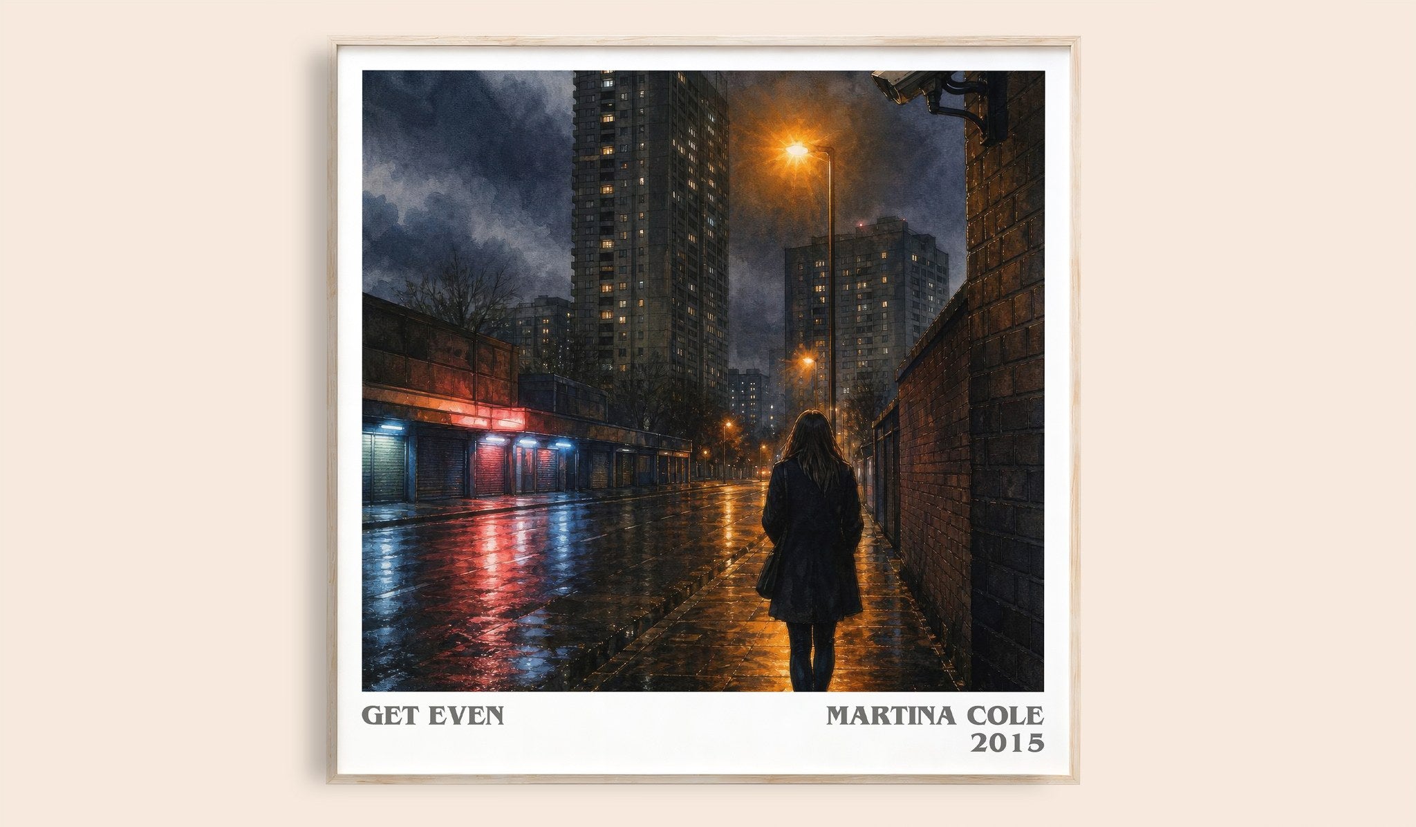 Get Even Literary Art Print by Martina Cole