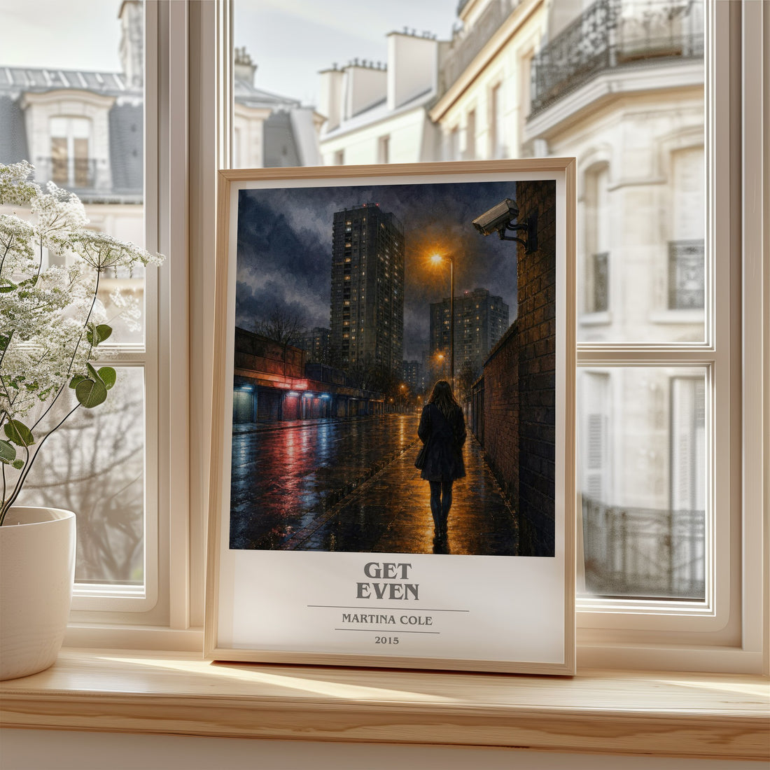 Get Even book cover poster colour and style options – Martina Cole book art