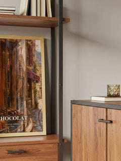 Chocolat book watercolour illustration paper finish options – matte satin gloss