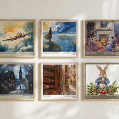 Chocolat literary art print colour and style options – Joanne Harris book art