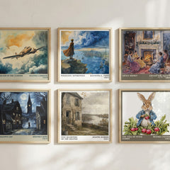 Five quarters of the orange literary art print colour and style options – Joanne Harris book art