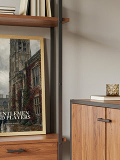 Gentlemen and players book watercolour illustration paper finish options – matte satin gloss