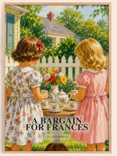 A Bargain for Frances watercolour book poster by Lillian Hoban – framed literary art print