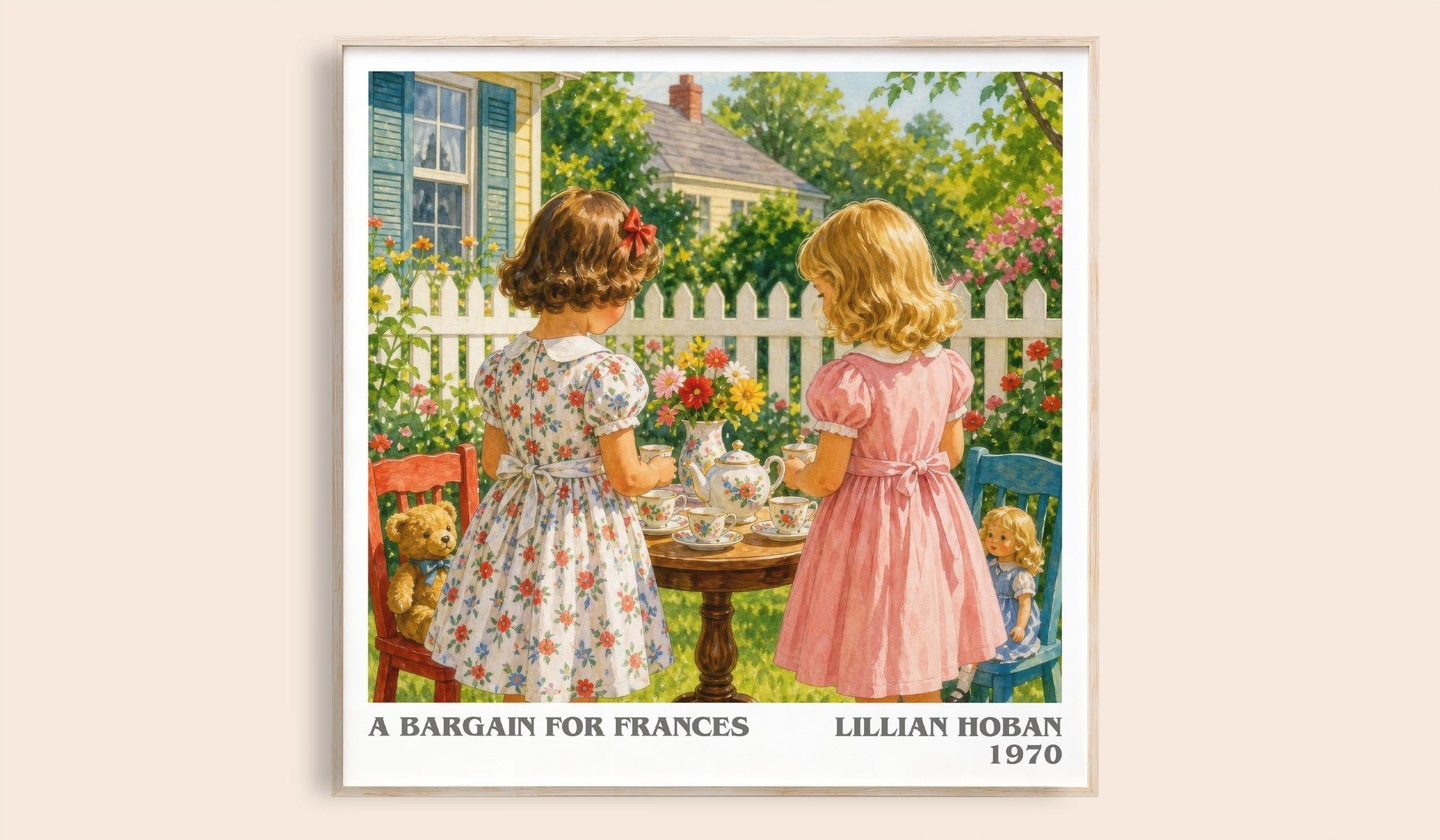 A Bargain for Frances Literary Art Print by Lillian Hoban