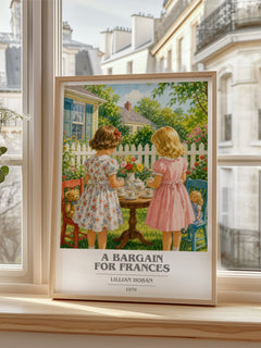 A Bargain for Frances book cover poster colour and style options – Lillian Hoban book art