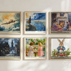 A Bargain for Frances literary art print colour and style options – Lillian Hoban book art