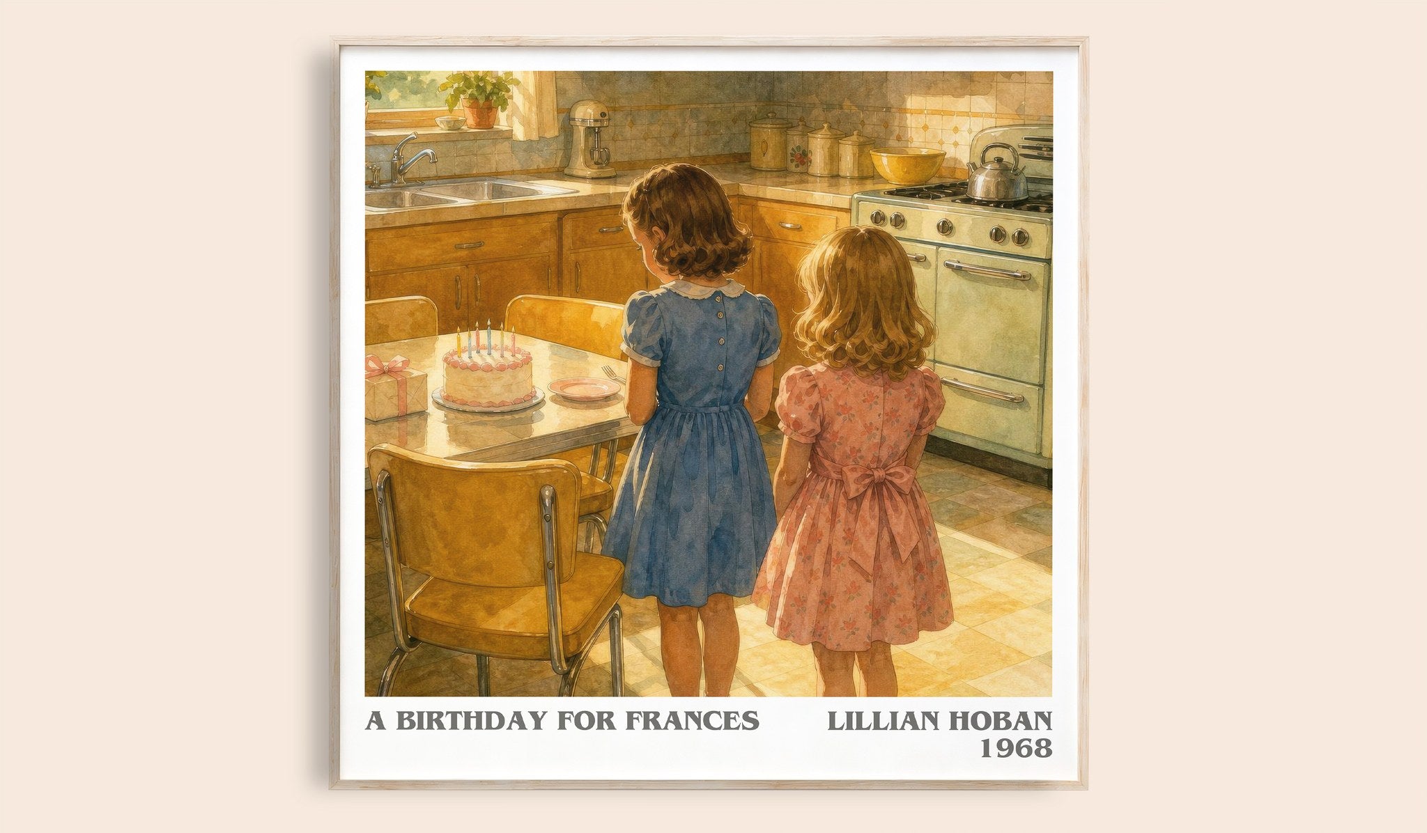 A birthday for Frances Literary Art Print by Lillian Hoban