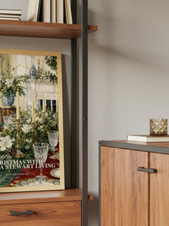 Christmas with Martha Stewart living book watercolour illustration paper finish options – matte satin gloss