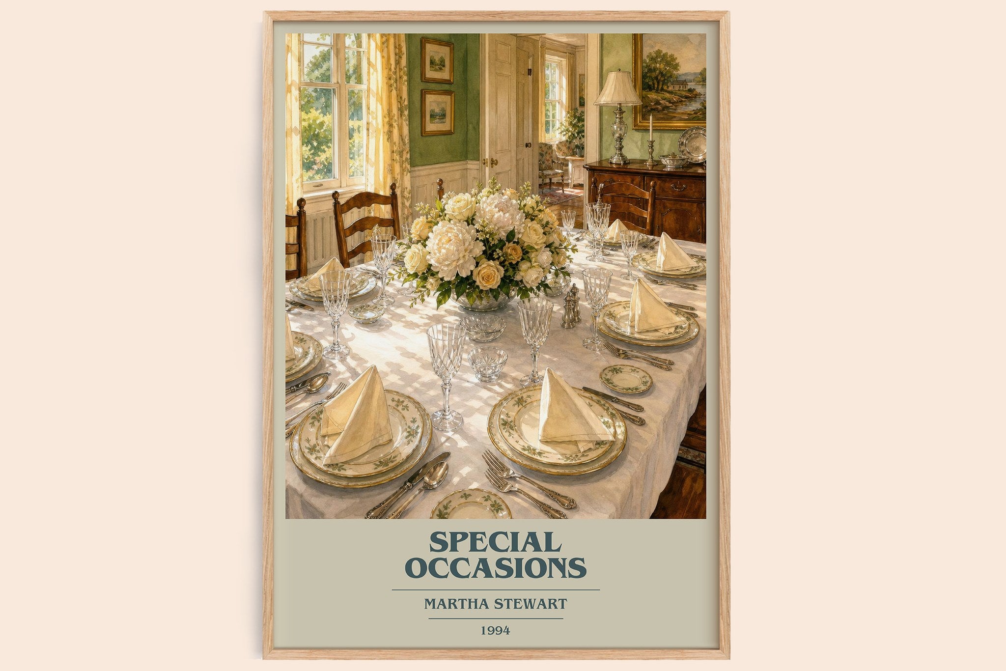 Special occasions Book Cover Poster by Martha Stewart