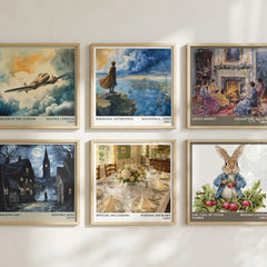 Special occasions literary art print colour and style options – Martha Stewart book art
