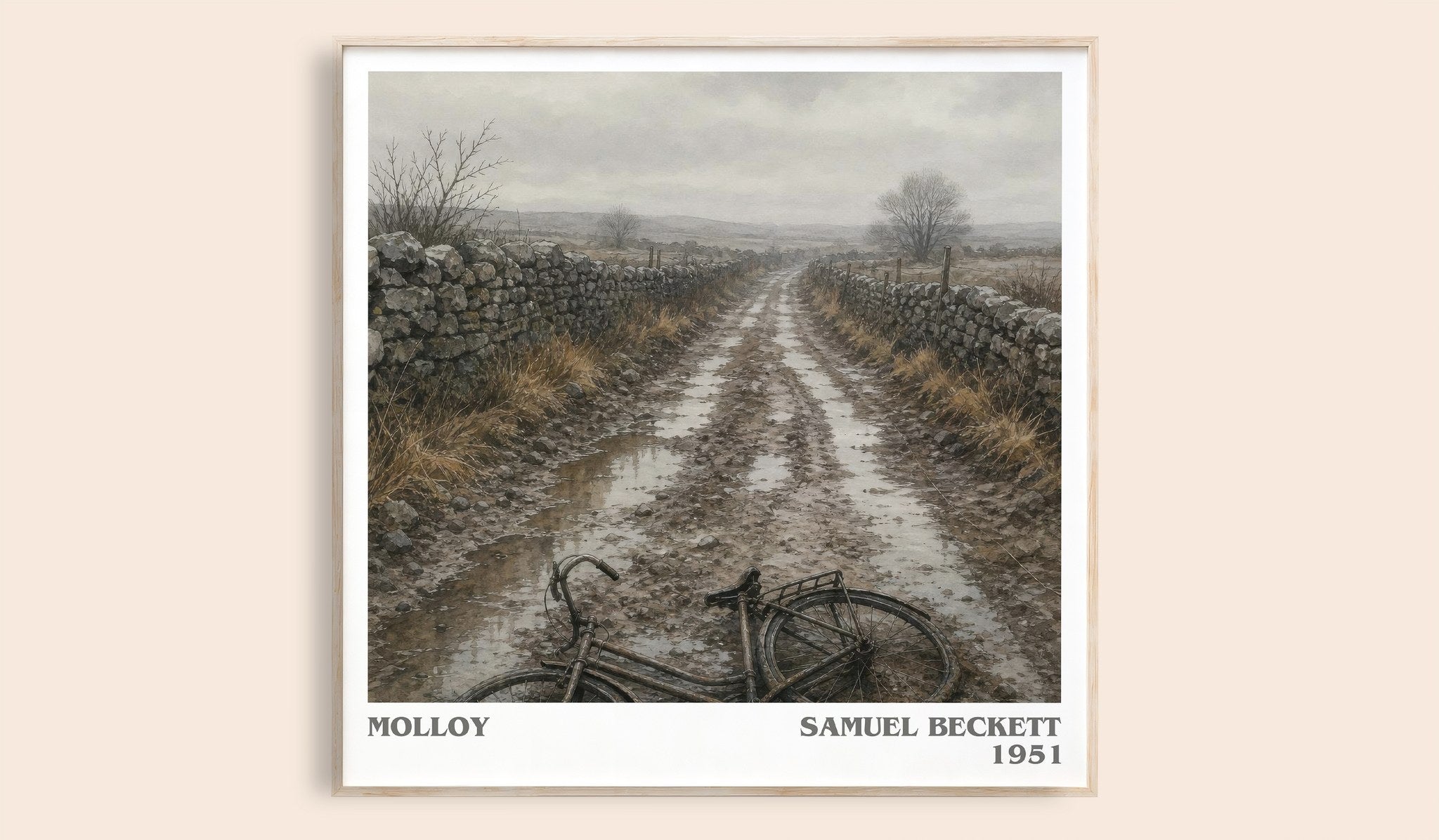 Molloy Literary Art Print by Samuel Beckett