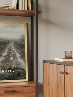 Molloy book watercolour illustration paper finish options – matte satin gloss