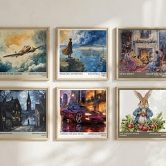 I brake for bad boys literary art print colour and style options – Janelle Denison book art