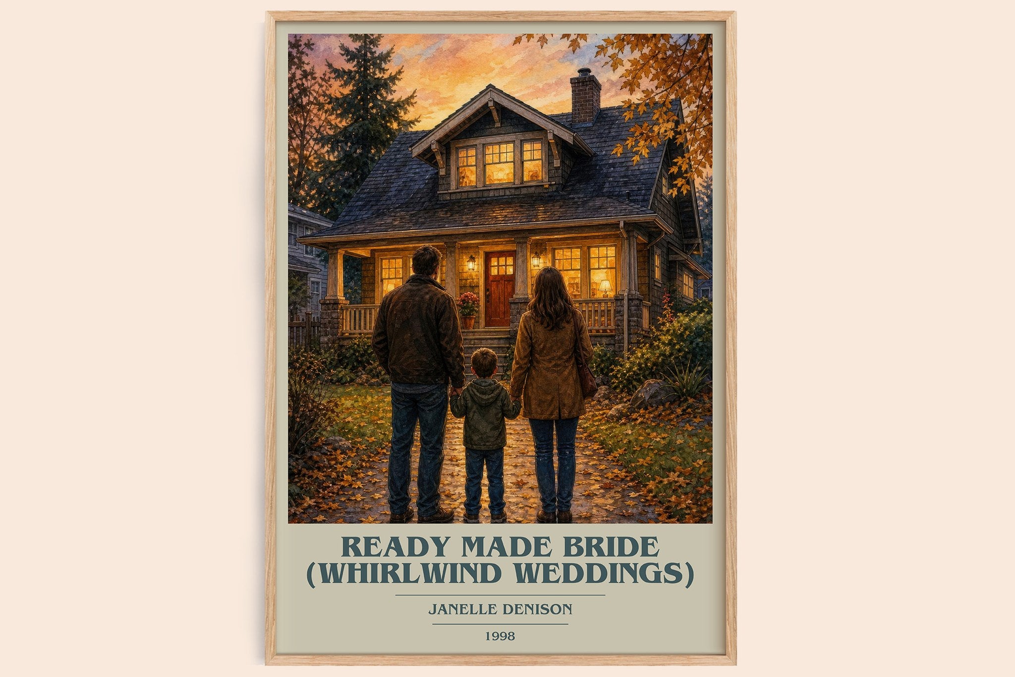 Ready Made Bride  (Whirlwind Weddings) Book Cover Poster by J. Denison
