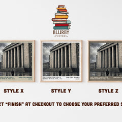 The Nazis (Time-Life's World War II, Vol. 21) literary print in frame leaning in hallway – non fiction wall art