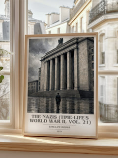 The Nazis (Time-Life's World War II, Vol. 21) book cover poster colour and style options – Time-Life Books book art