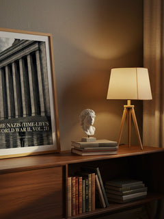 The Nazis (Time-Life's World War II, Vol. 21) watercolour print on bookshelf – Time-Life Books fan gift