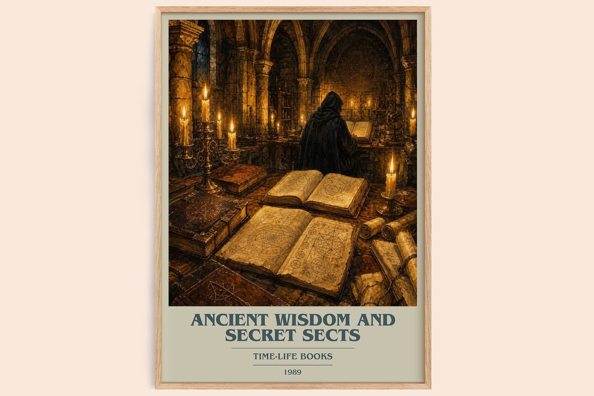 Ancient wisdom and secret sects Book Cover Poster by Time-Life Books