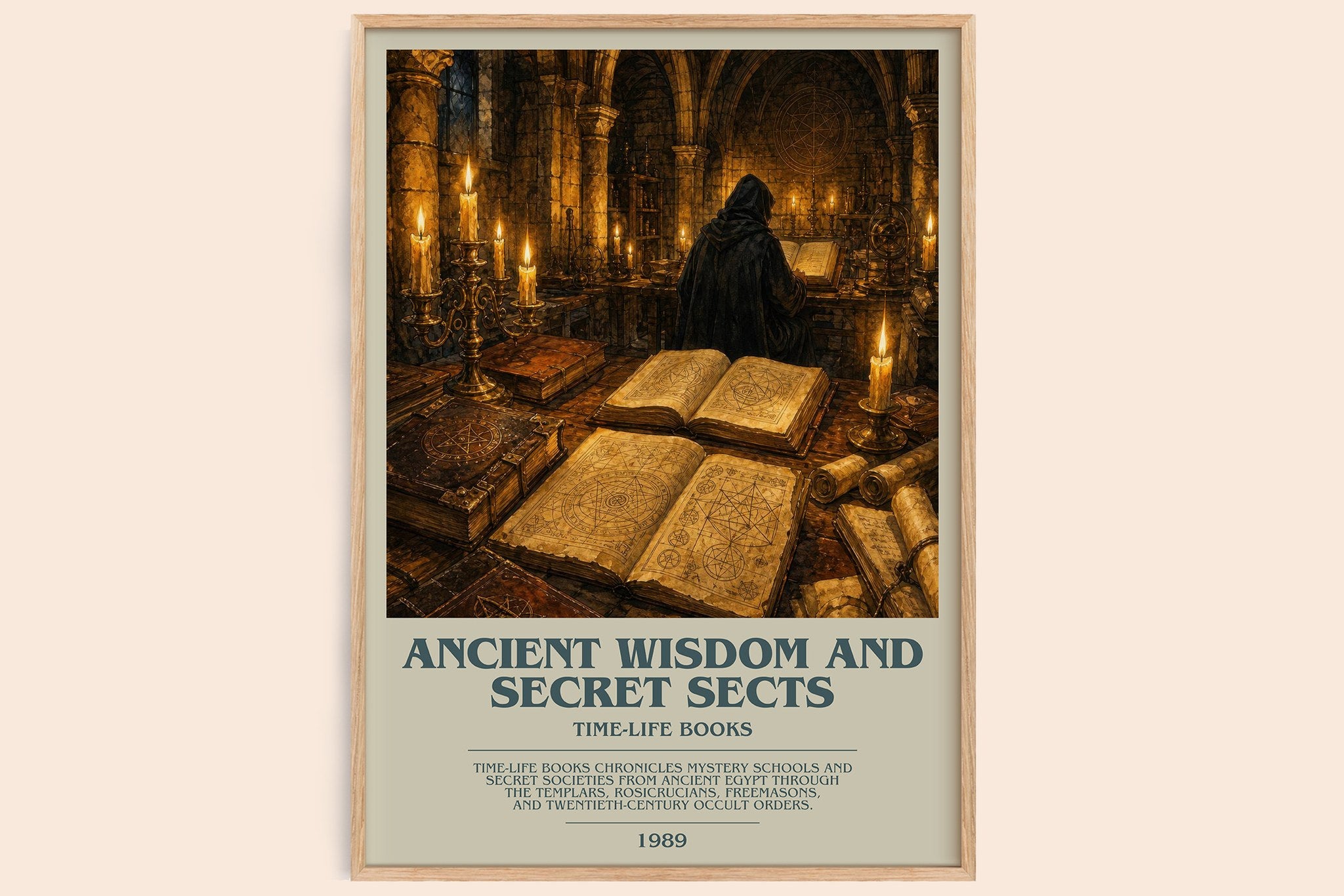 Ancient wisdom and secret sects Bookish Wall Art by Time-Life Books