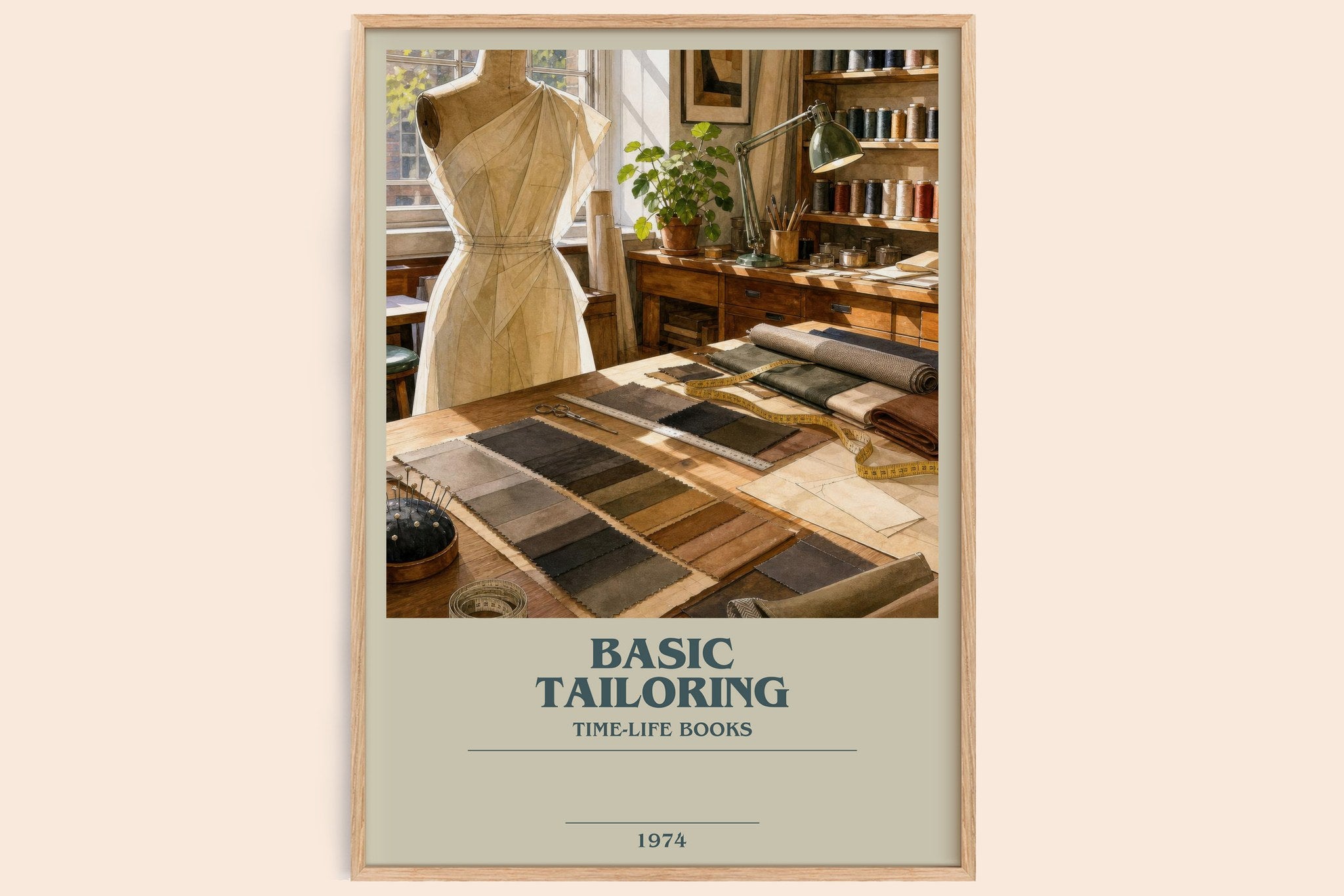 Basic Tailoring Bookish Wall Art by Time-Life Books