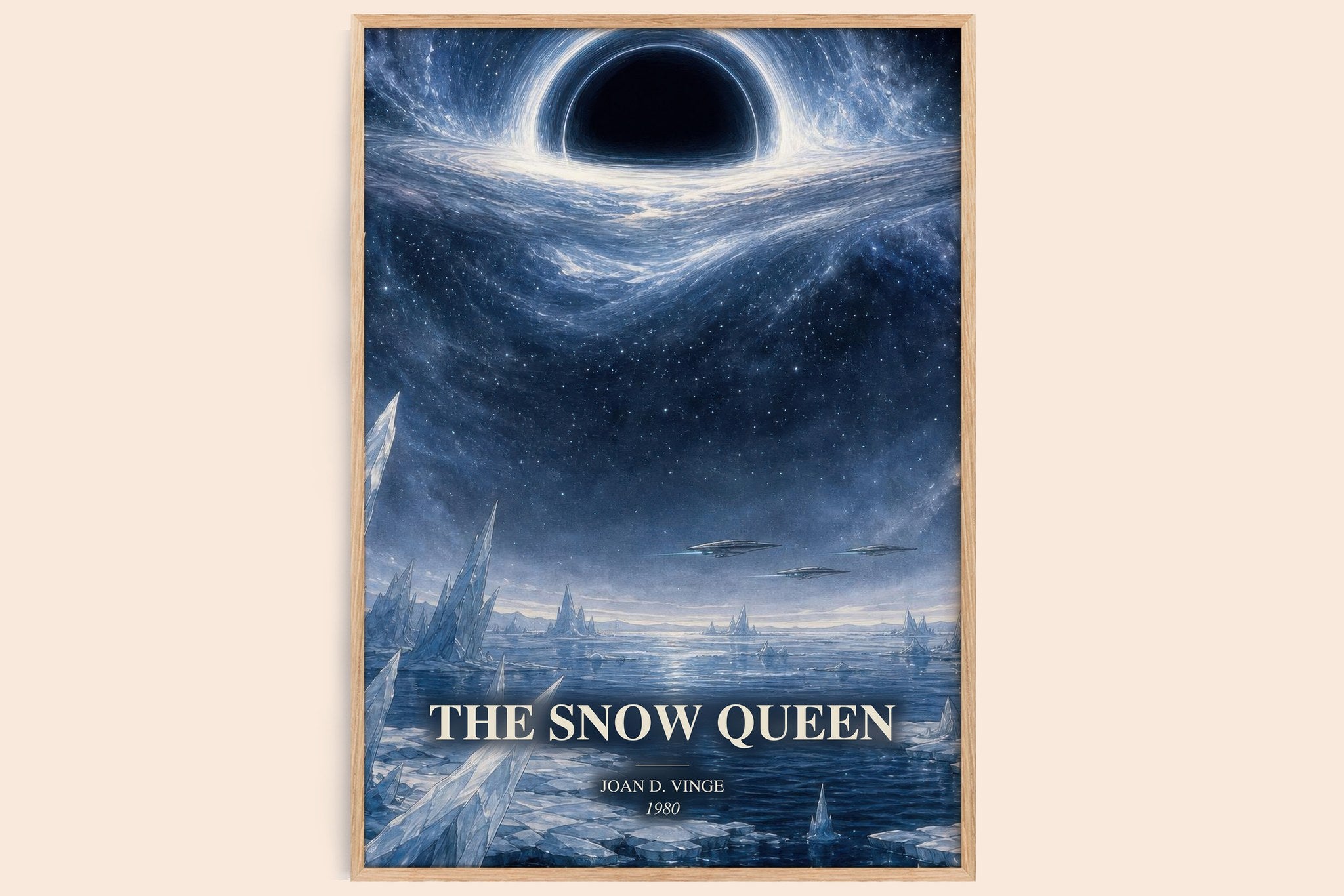 The Snow Queen Book Watercolour Illustration by Joan D. Vinge
