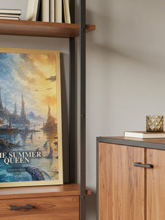 The Summer Queen book watercolour illustration paper finish options – matte satin gloss