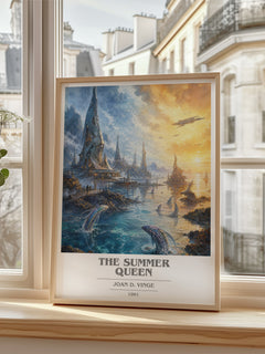 The Summer Queen Book Cover Poster by Joan D. Vinge – image 2