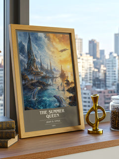 The Summer Queen Book Cover Poster by Joan D. Vinge – image 3