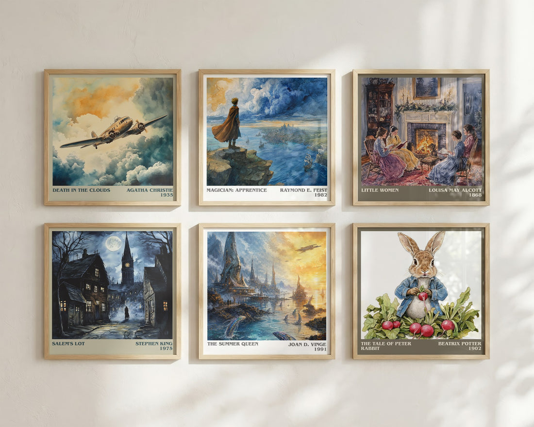 The Summer Queen literary art print colour and style options – Joan D. Vinge book art