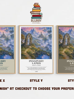 Imaginary Lands Bookish Wall Art by Joan D. Vinge – image 4