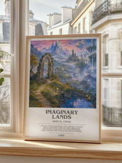 Imaginary Lands Bookish Wall Art by Joan D. Vinge – image 2