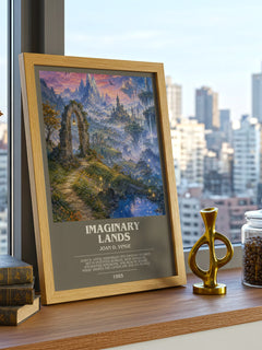 Imaginary Lands Bookish Wall Art by Joan D. Vinge – image 3
