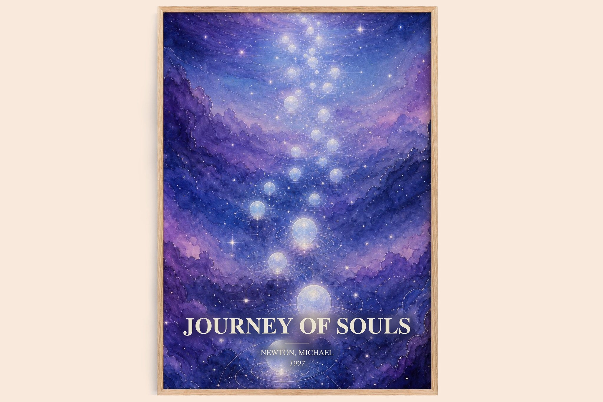 Journey of souls Book Watercolour Illustration by Newton, Michael