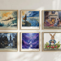 Journey of souls literary art print colour and style options – Newton, Michael book art